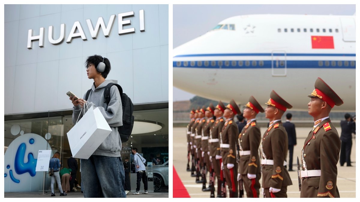 Kina diktatur Huawei Telia Ericsson